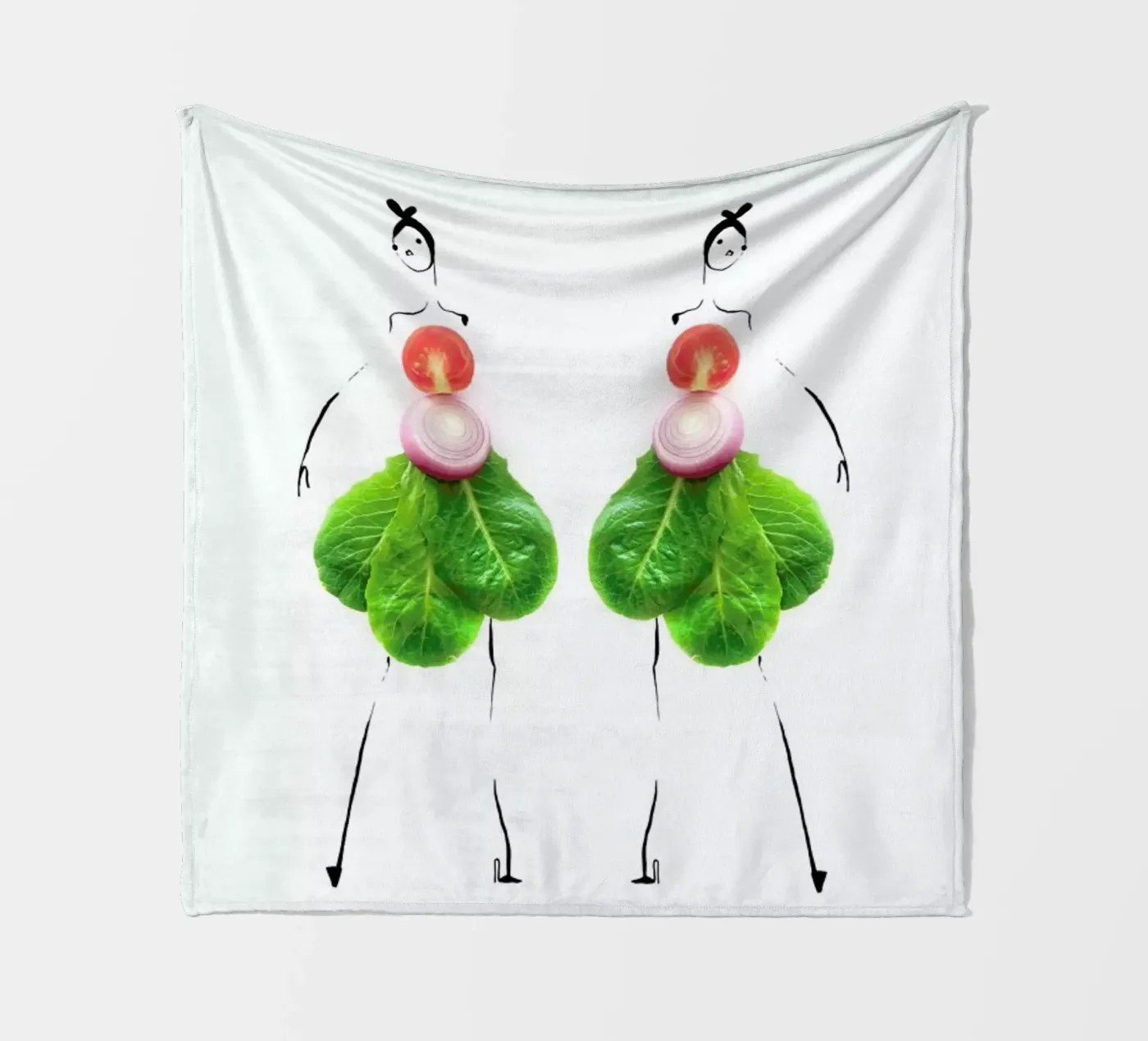 Burger Fleecedecke von Gretchen Roehrs