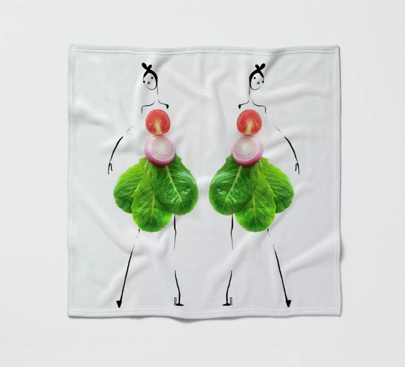 Burger Fleecedecke von Gretchen Roehrs