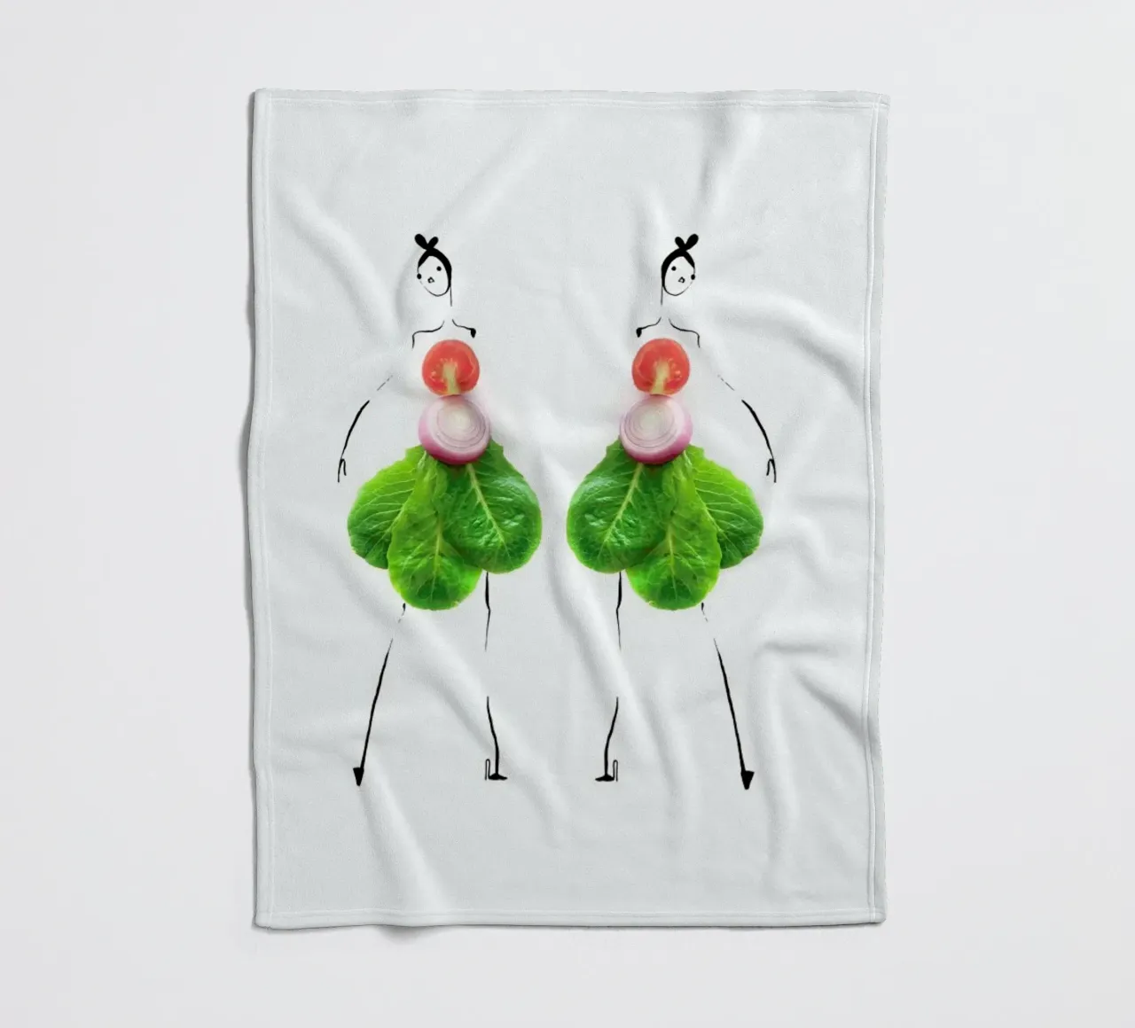 Burger Fleecedecke von Gretchen Roehrs