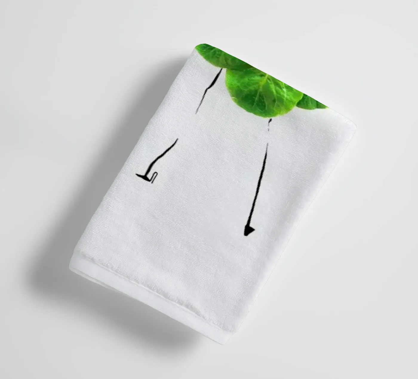 Burger towel by Gretchen Roehrs