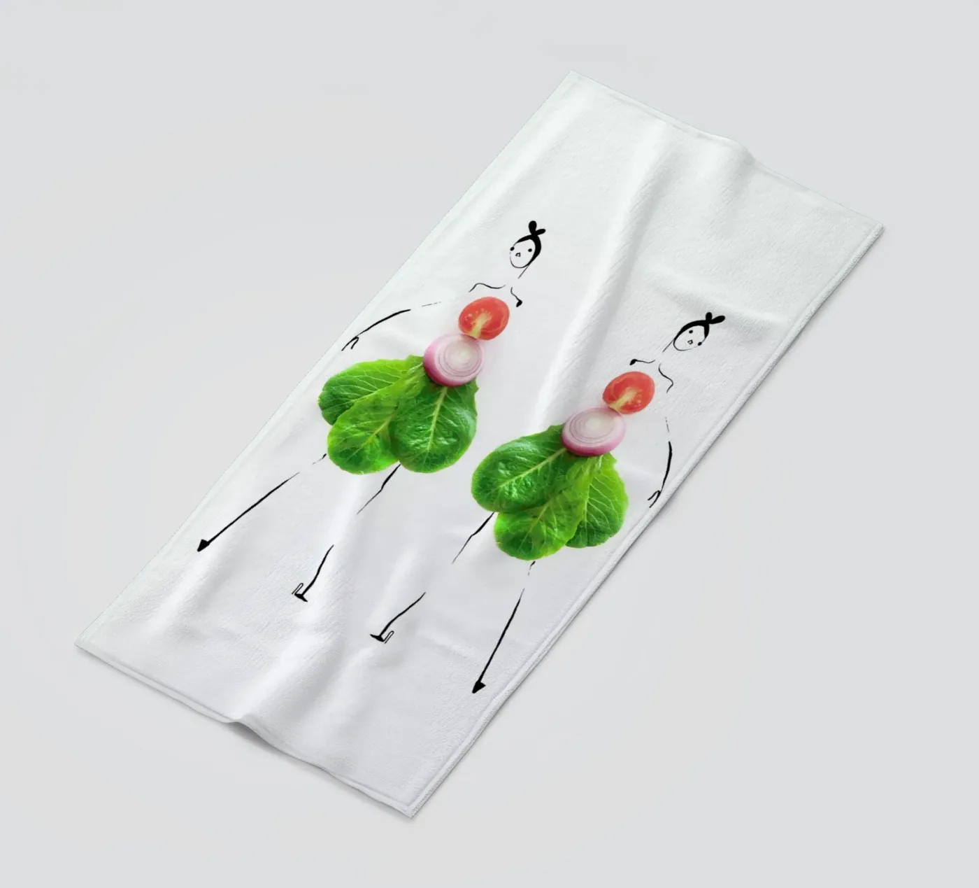 Burger strandhanddoek van Gretchen Roehrs