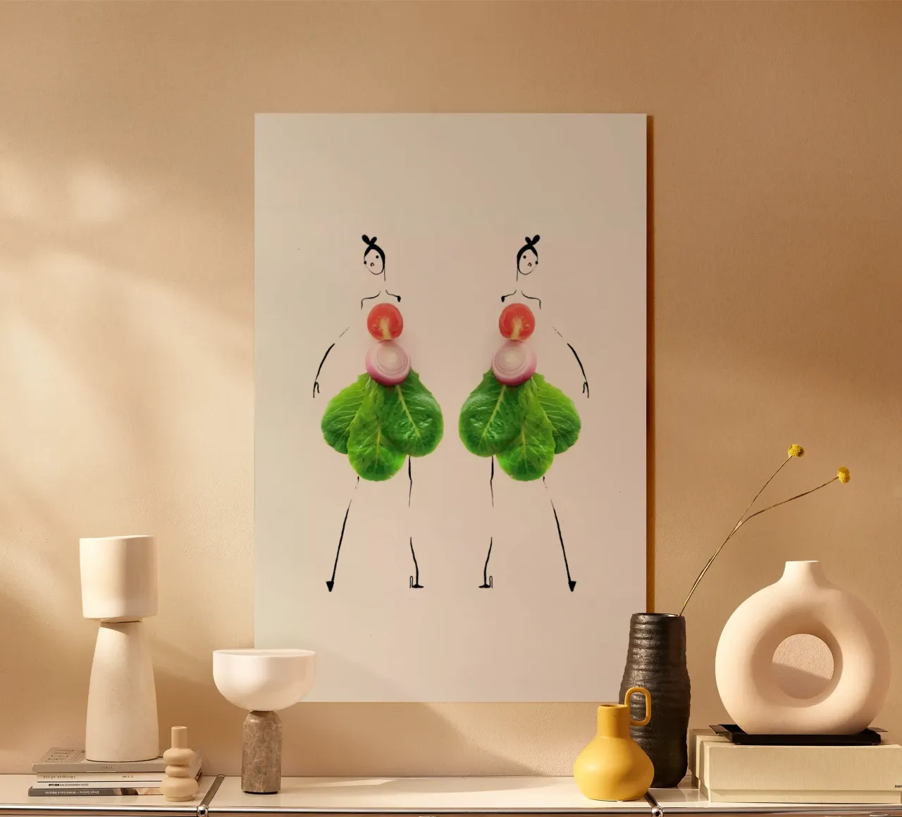 Burger Acryl-Glas von Gretchen Roehrs