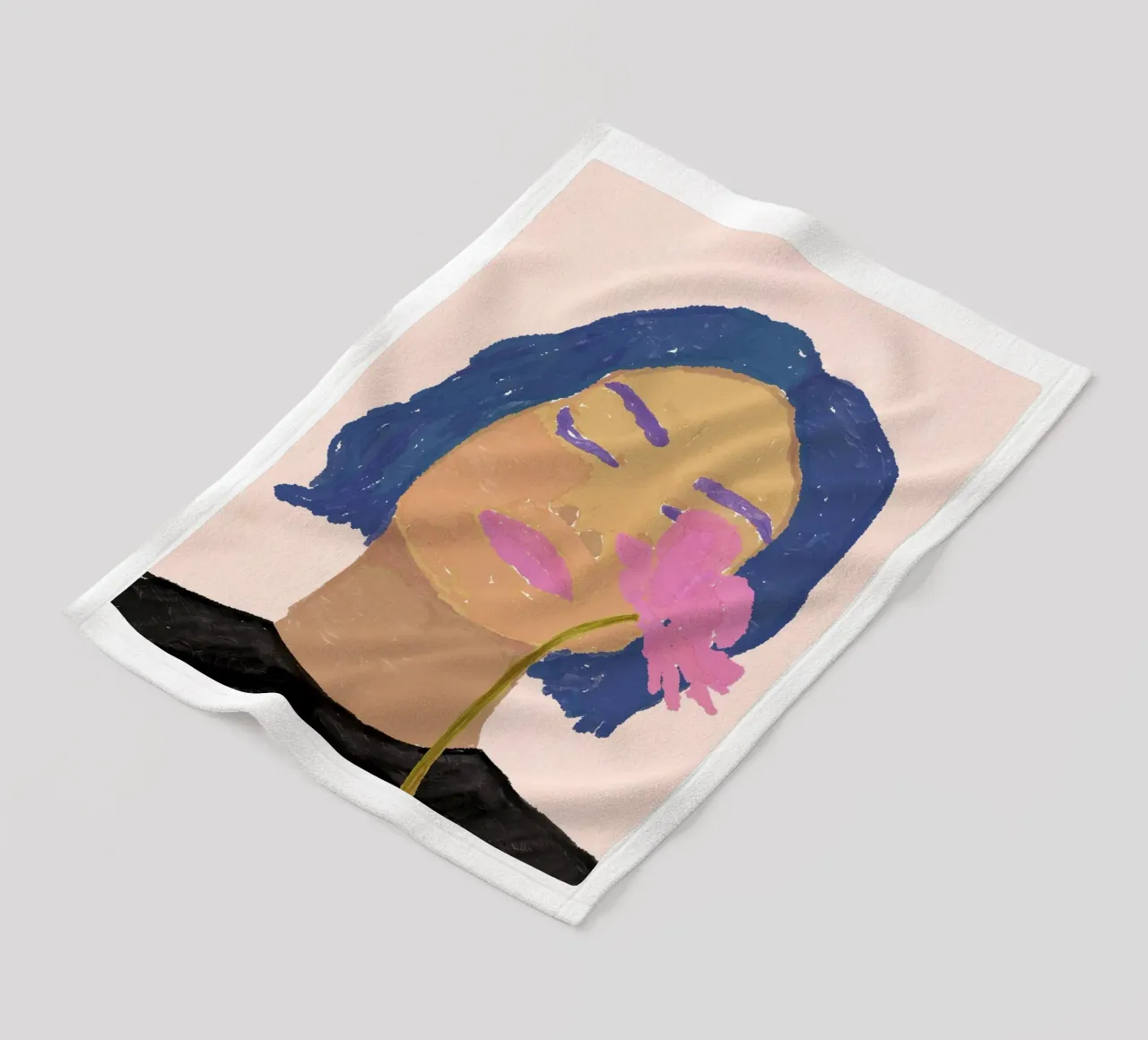 Me Time coperta in pile da treechild