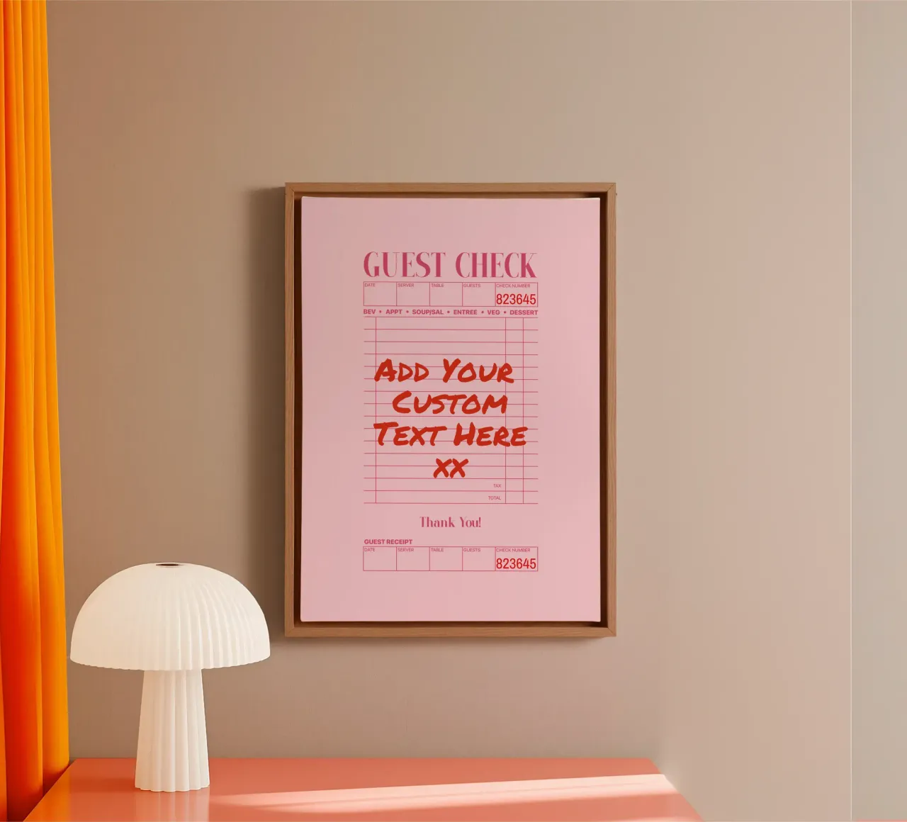 Poster de contrôle des invités, impression personnalisée, art sur mesure toile de PrintStudio
