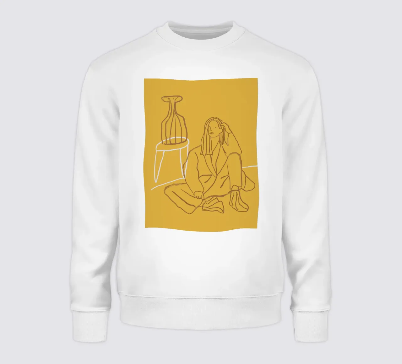 Vie Simple No 132 felpa da treechild