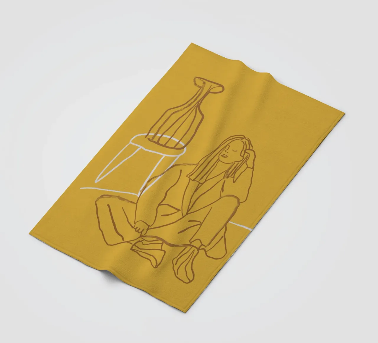 Vie Simple No 132 coperta in pile da treechild