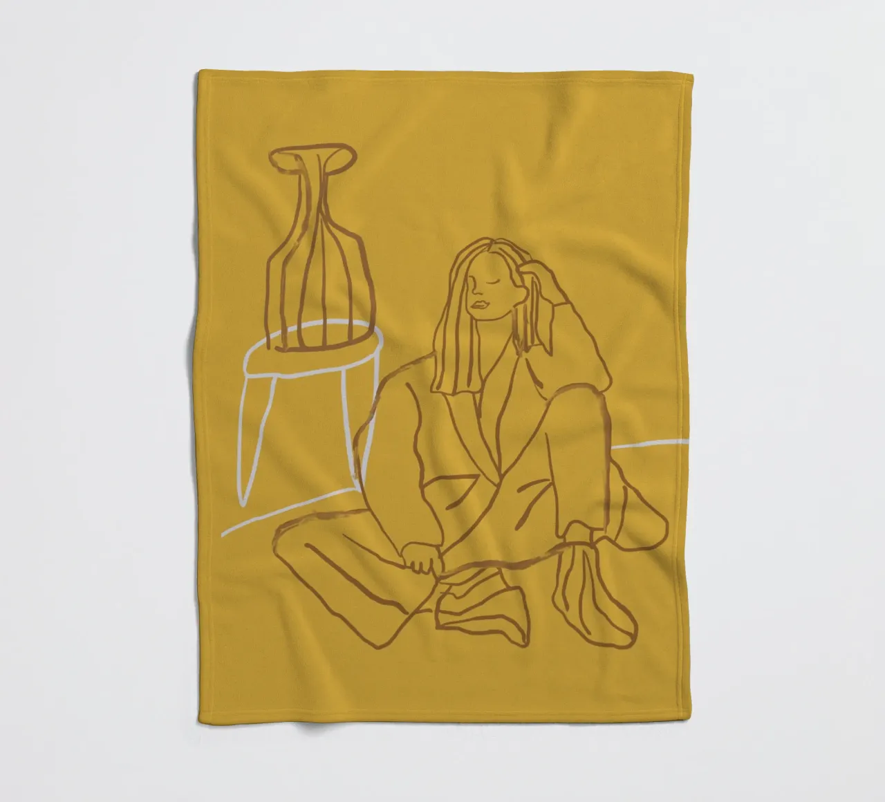 Vie Simple No 132 coperta in pile da treechild