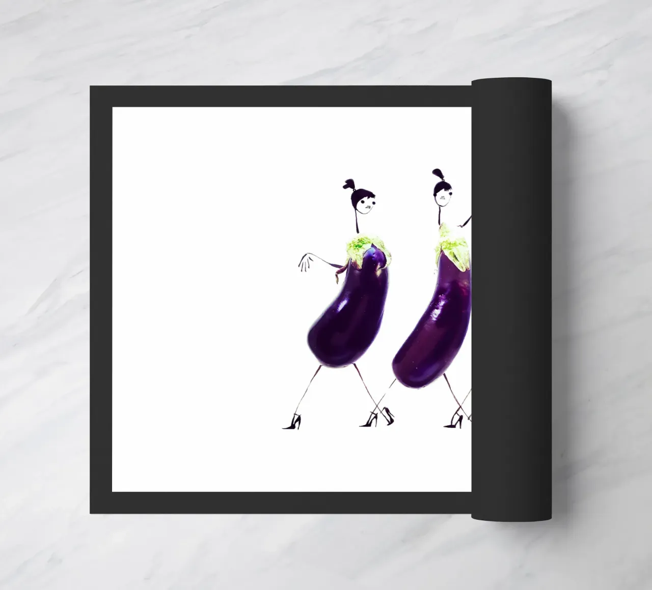 Aubergine zerbino da Gretchen Roehrs