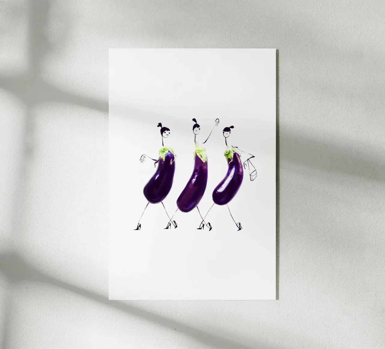 Aubergine plexiglass da Gretchen Roehrs