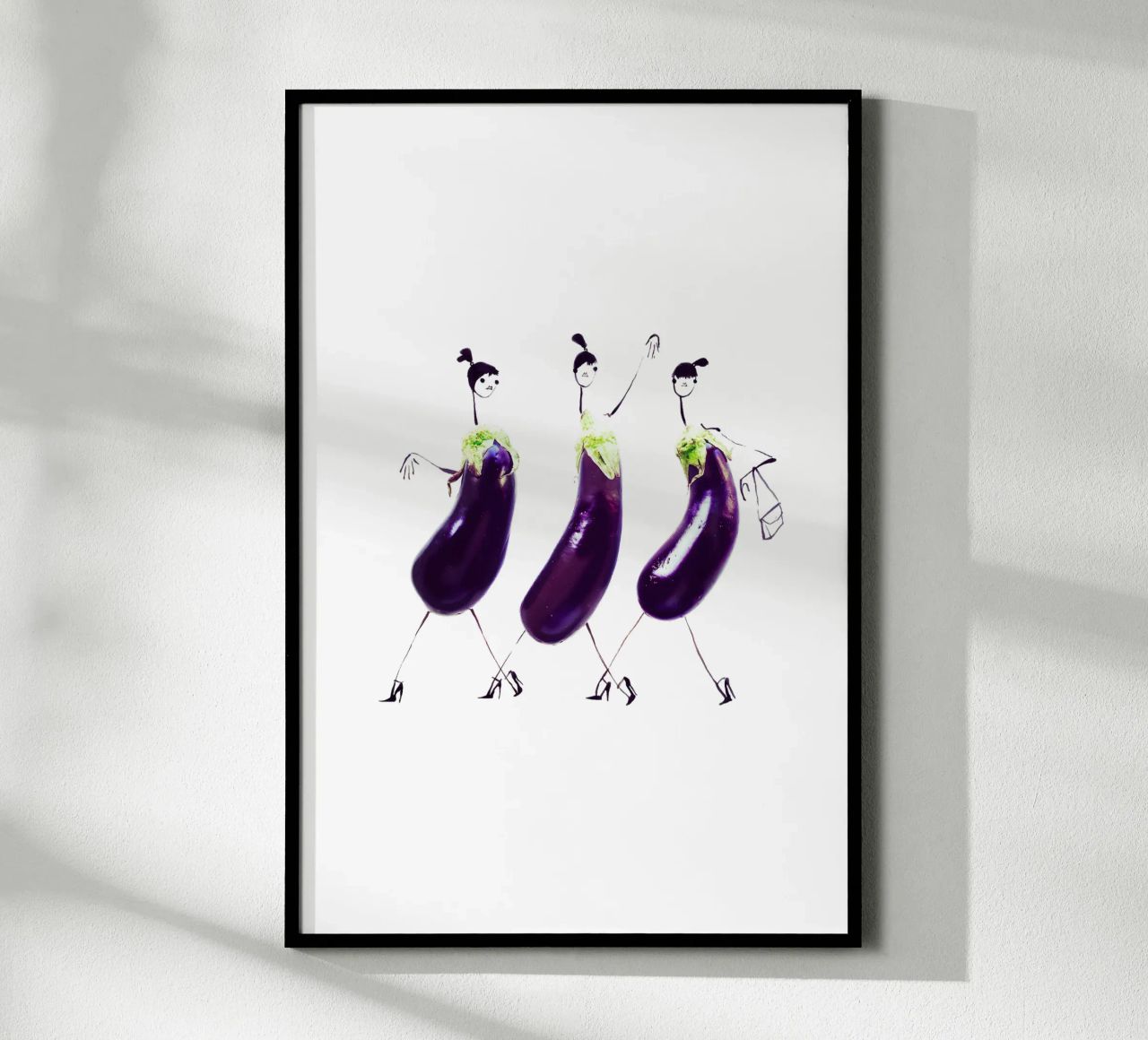 Aubergine Poster von Gretchen Roehrs