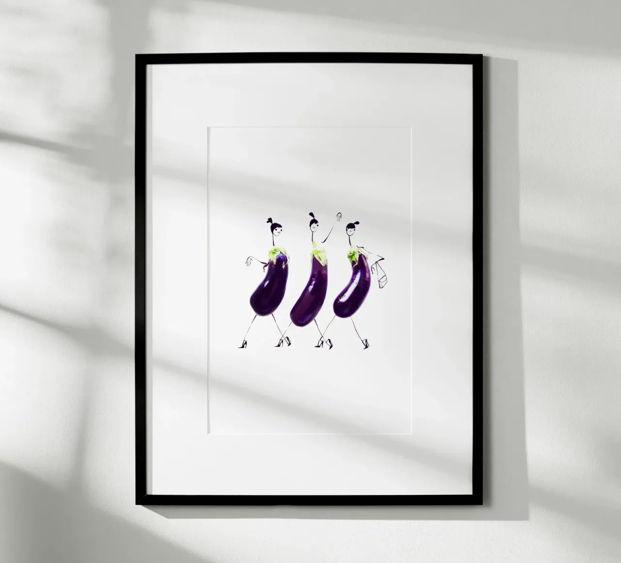 Aubergine poster da Gretchen Roehrs