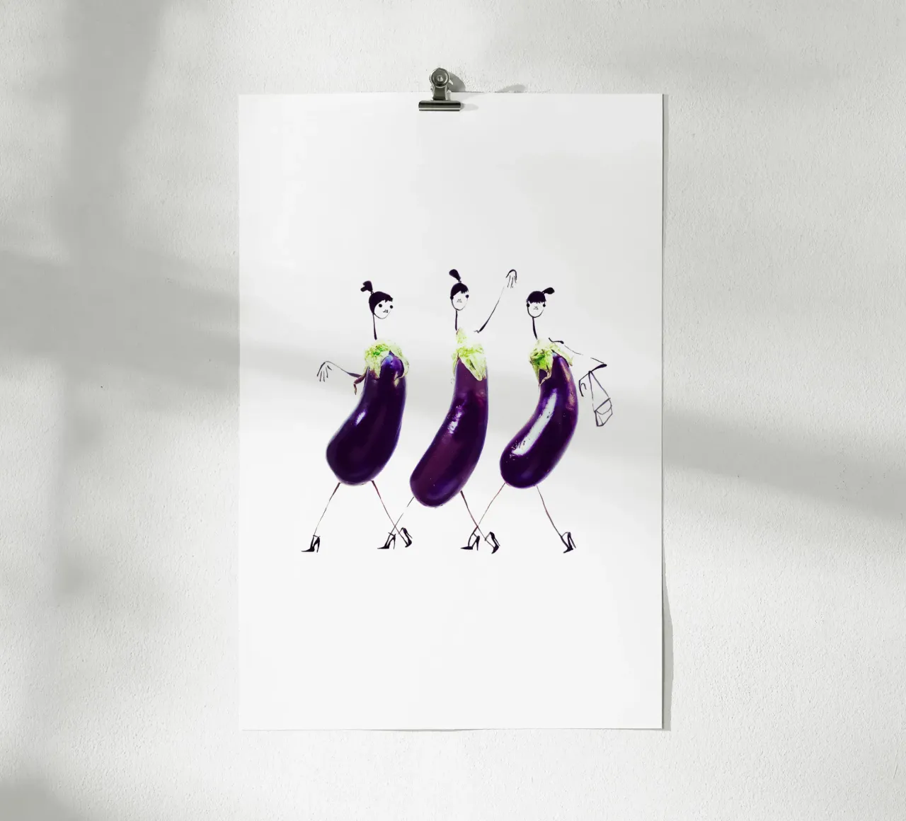 Aubergine poster da Gretchen Roehrs