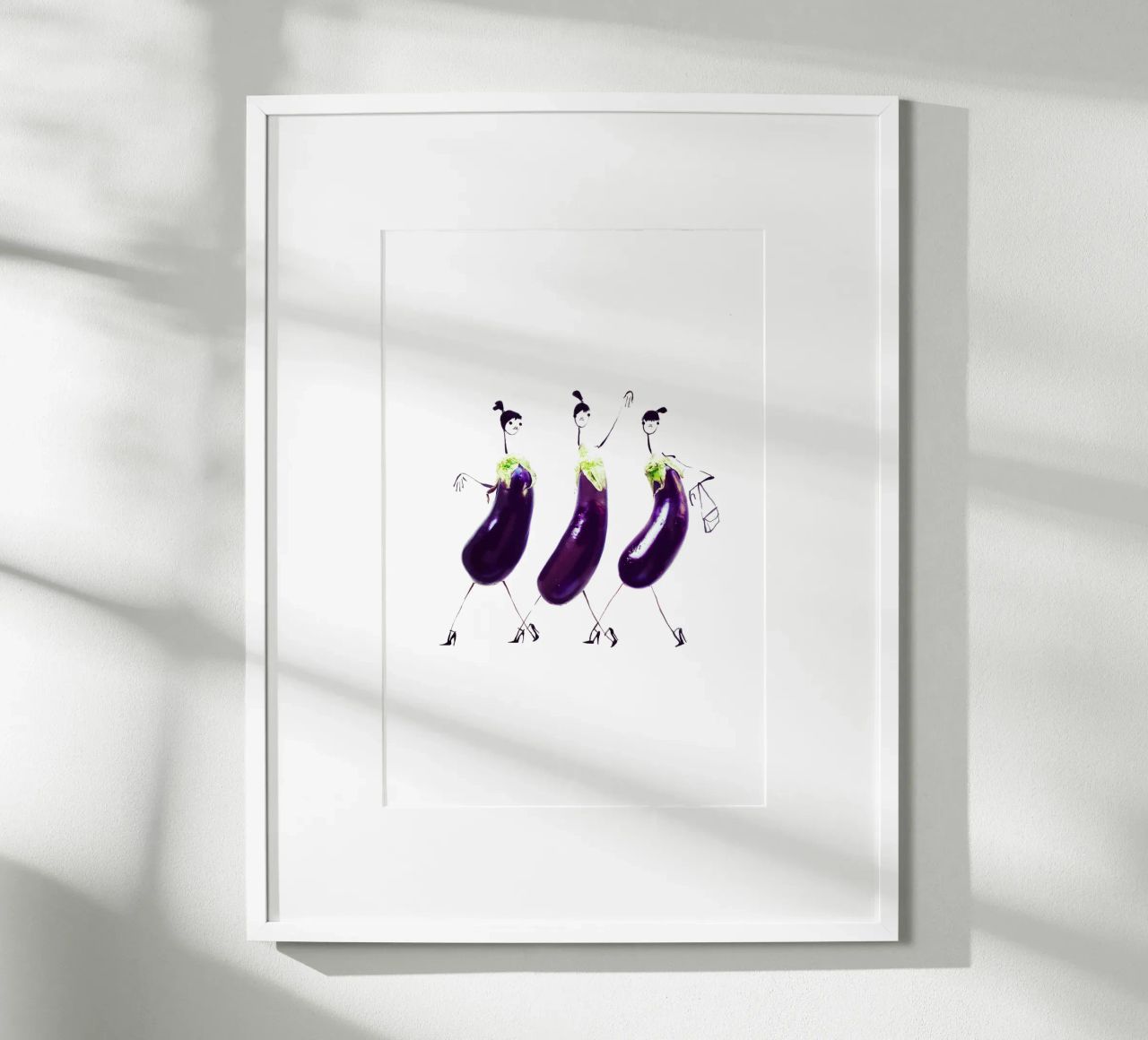 Aubergine Poster von Gretchen Roehrs