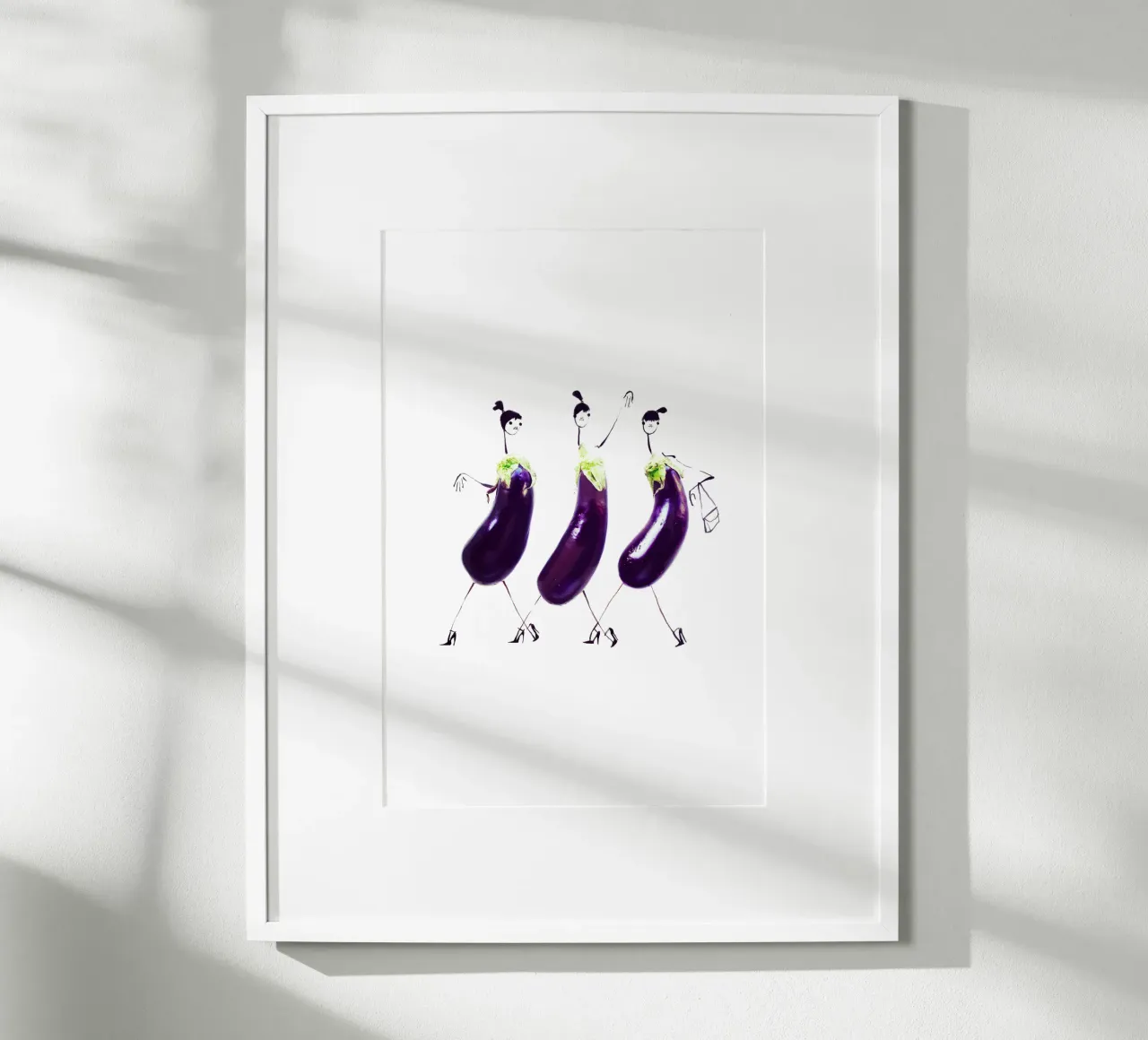 Aubergine poster da Gretchen Roehrs