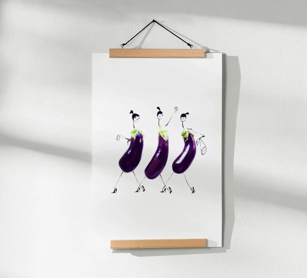 Aubergine poster da Gretchen Roehrs