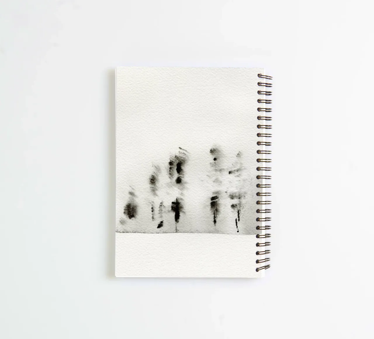 Winter Impressions No 9 diario ad anelli da treechild