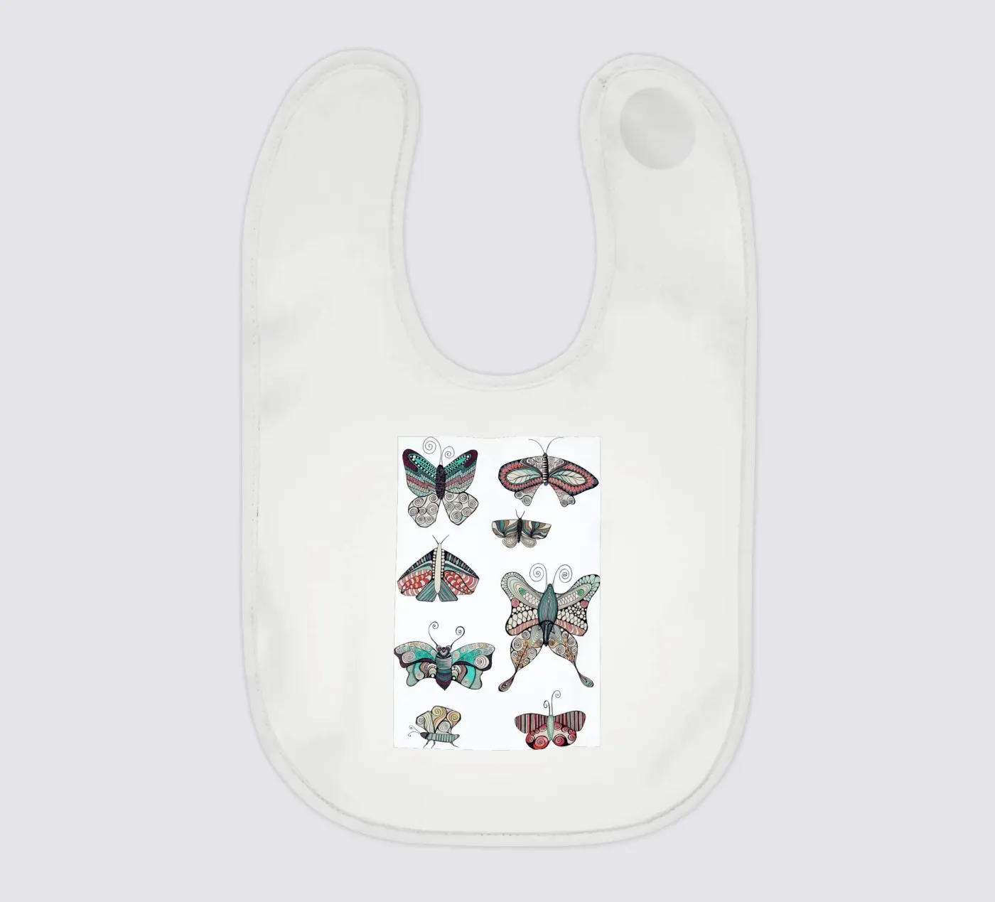 Schmetterling Babylätzchen von Sabrina Ziegenhorn