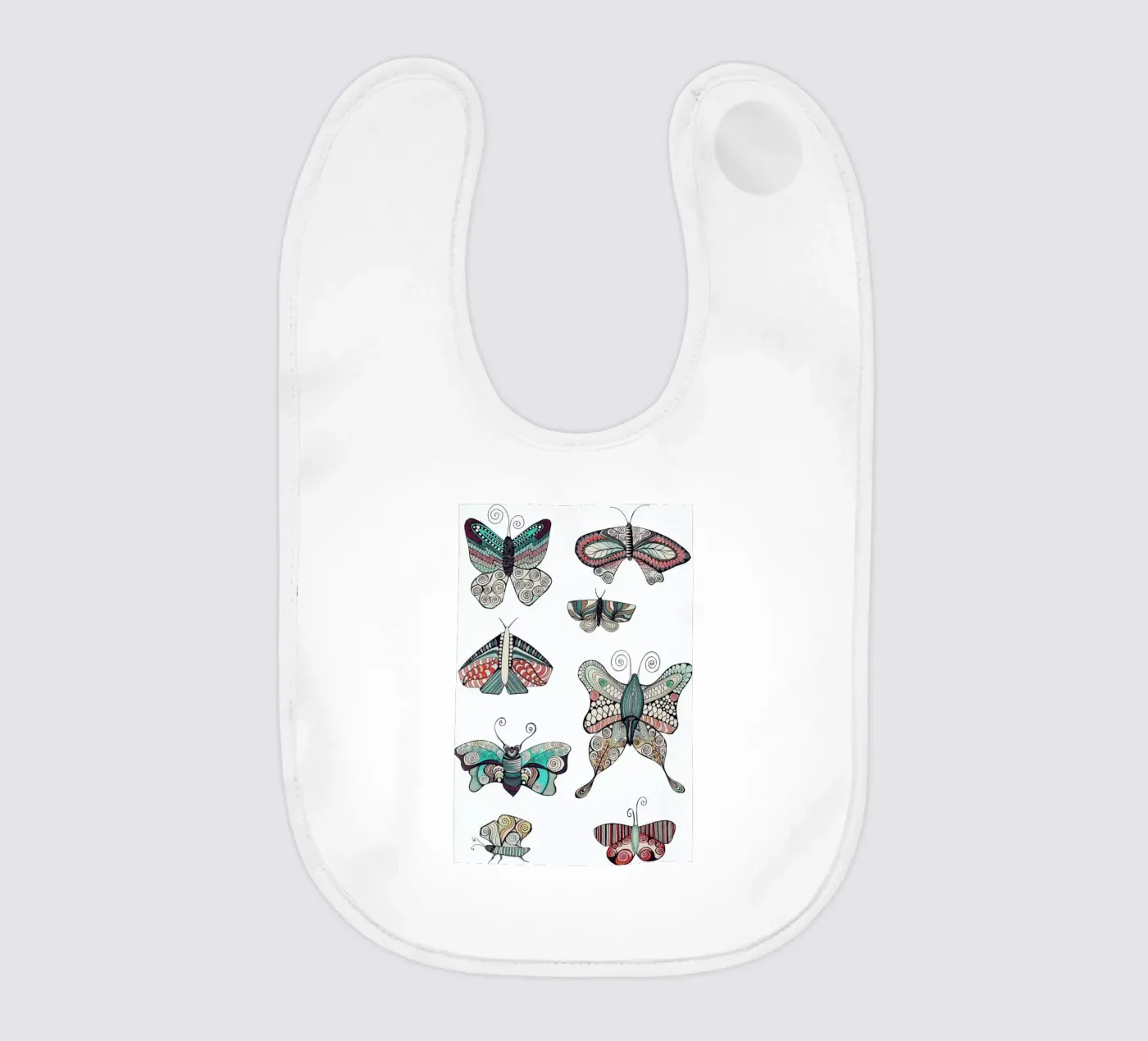 Schmetterling Babylätzchen von Sabrina Ziegenhorn