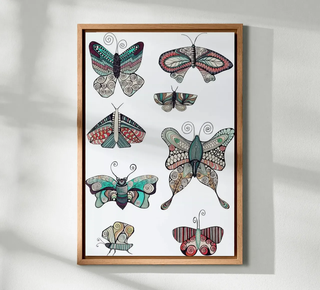 Schmetterling alluminio dibond da Sabrina Ziegenhorn