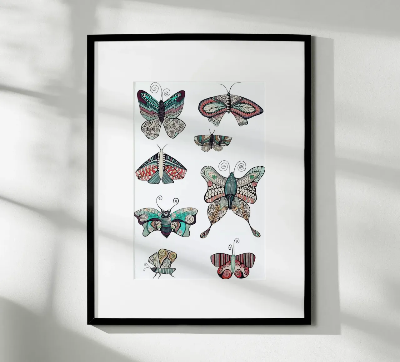 Schmetterling poster da Sabrina Ziegenhorn