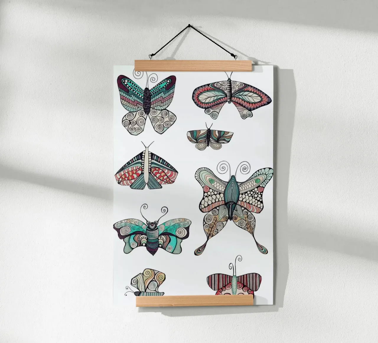 Schmetterling poster da Sabrina Ziegenhorn