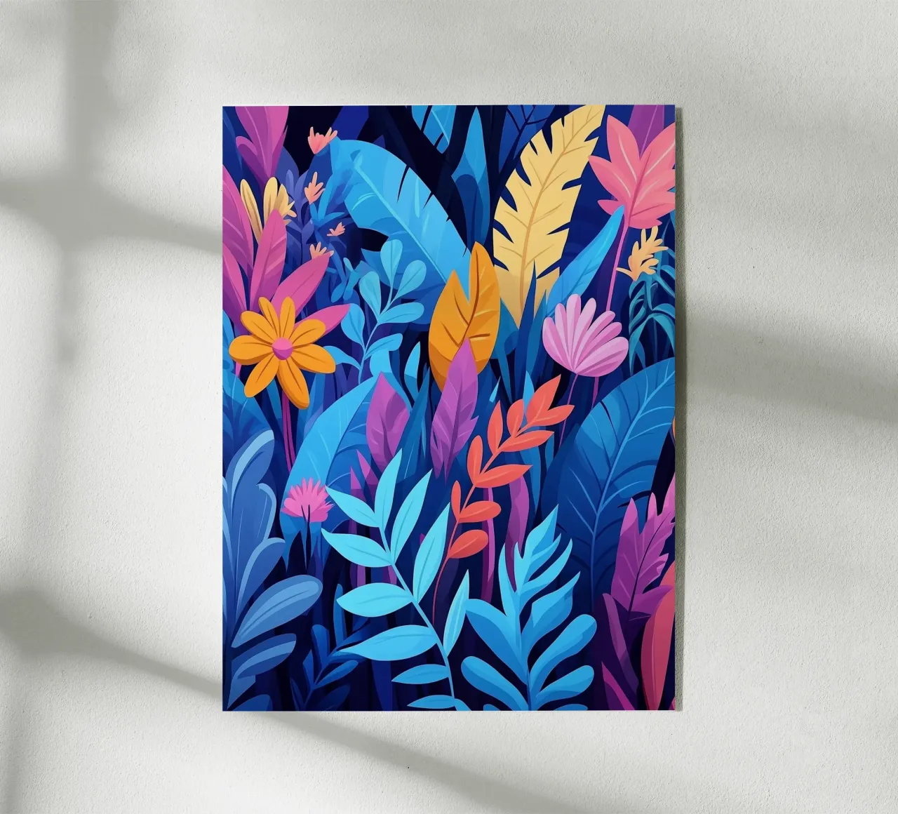 Giungla abstraite plexiglass da Flora & Horizon