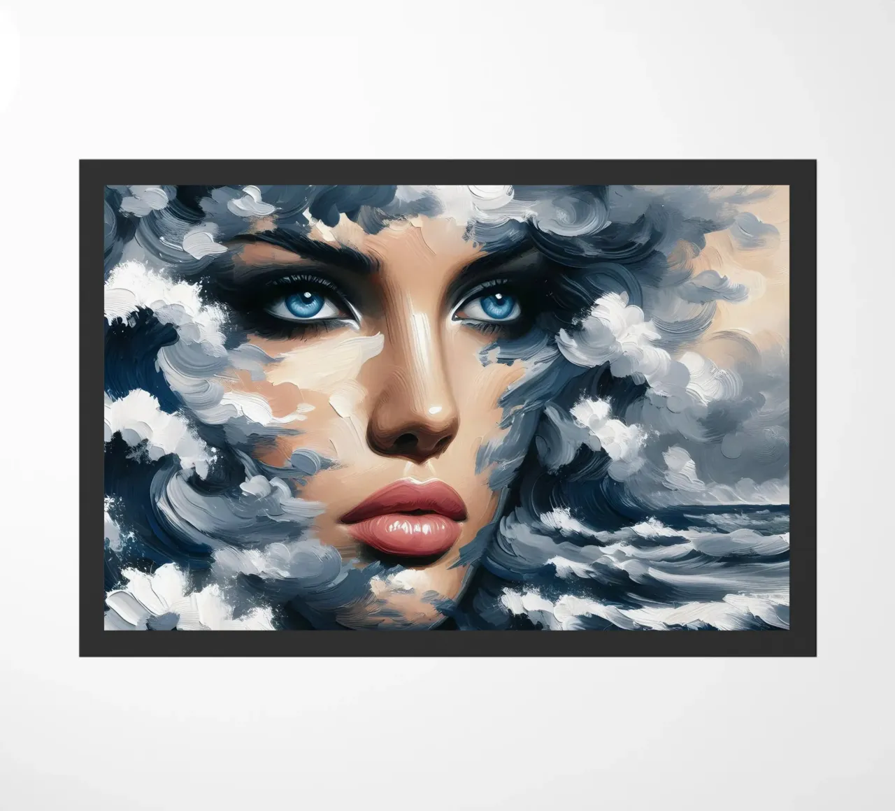 Waves Of Emotion doormat by ARTOMATIC