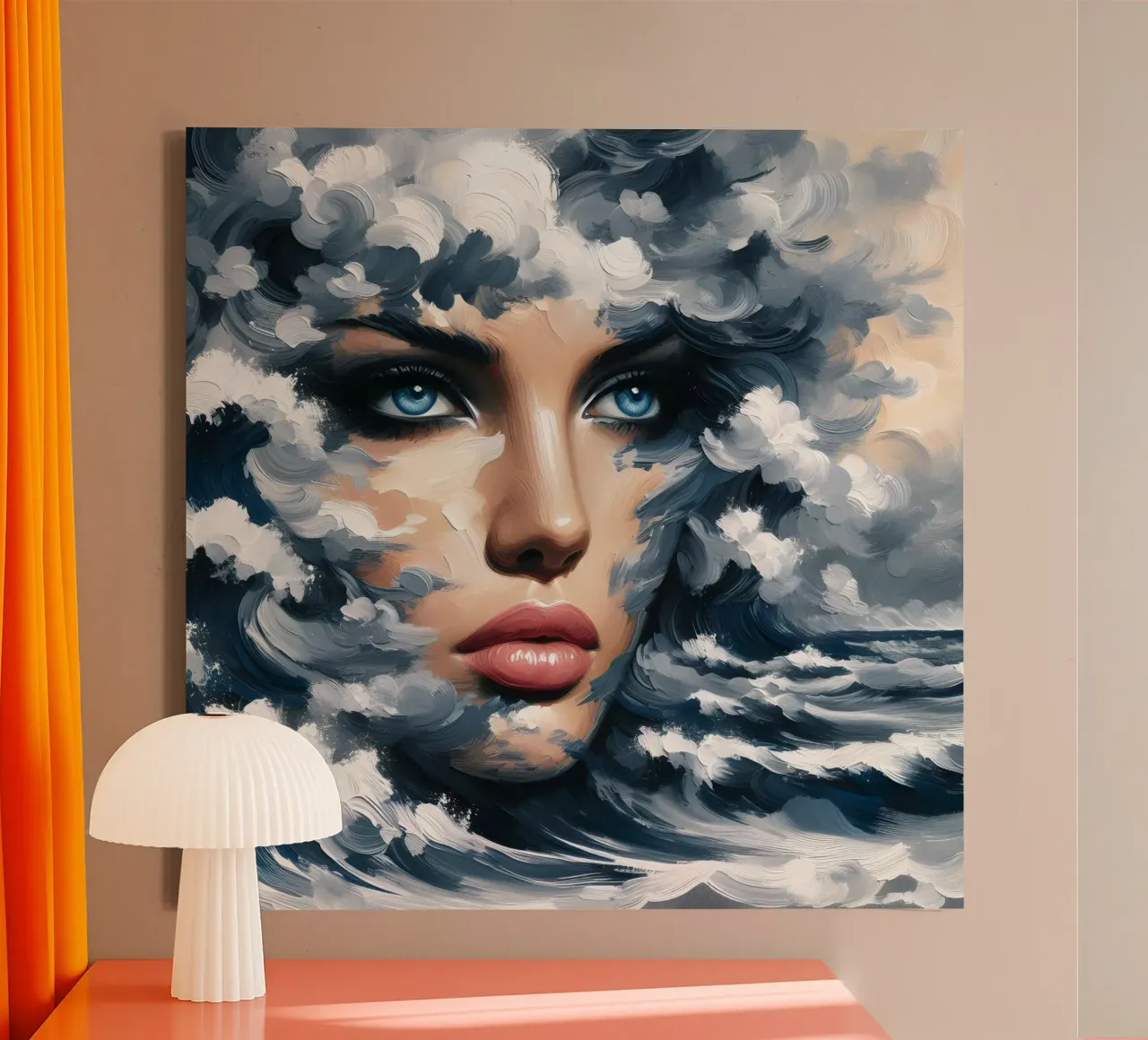 Waves Of Emotion canvas by ARTOMATIC