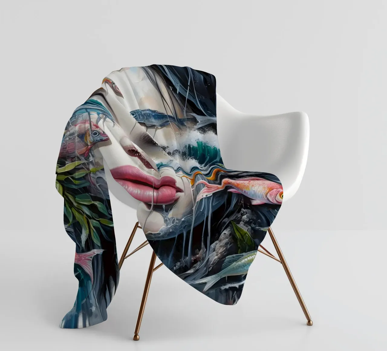 A caccia di complimenti coperta in pile da ARTOMATIC