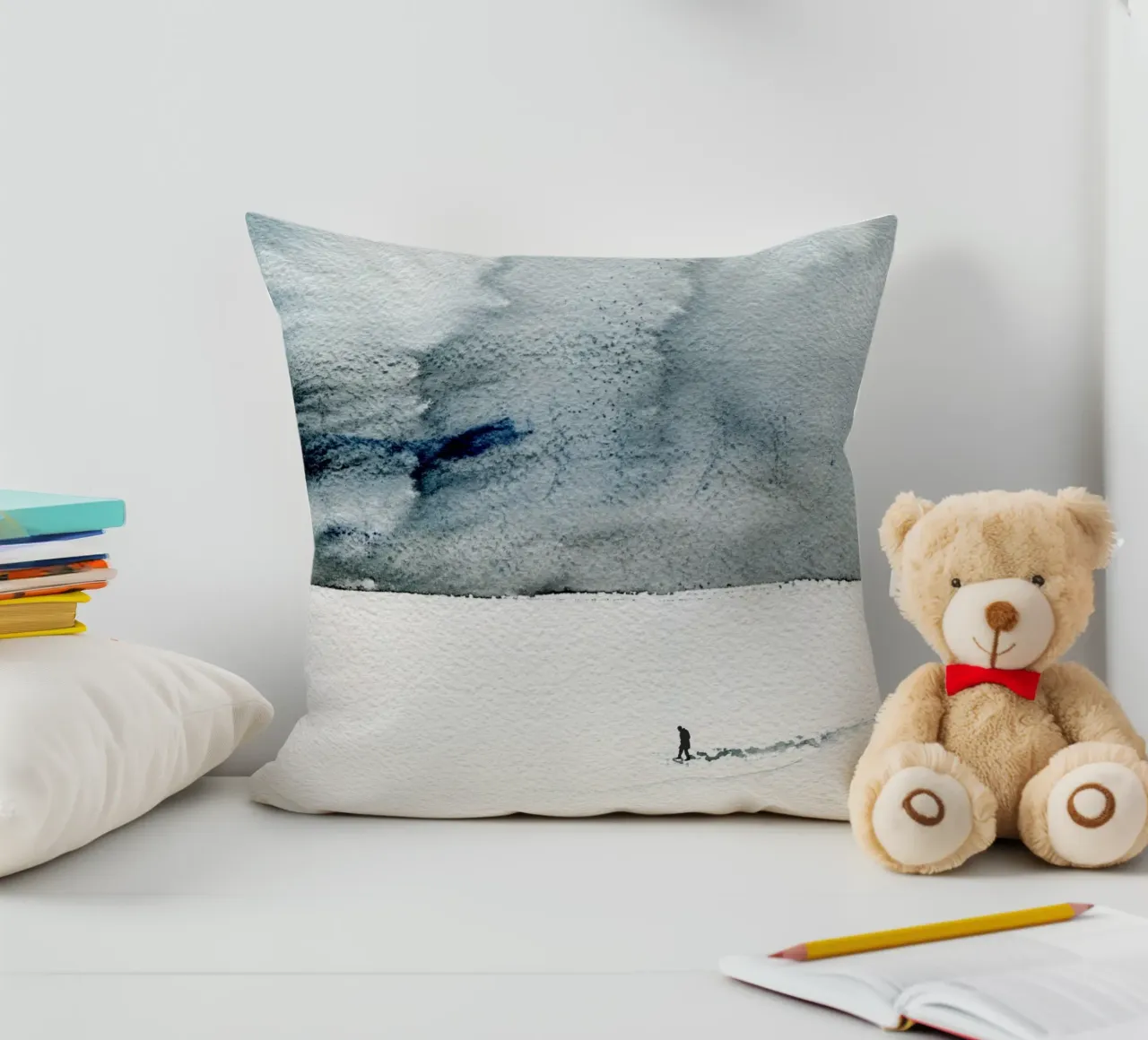 Winter Impression No 11 cuscino da treechild