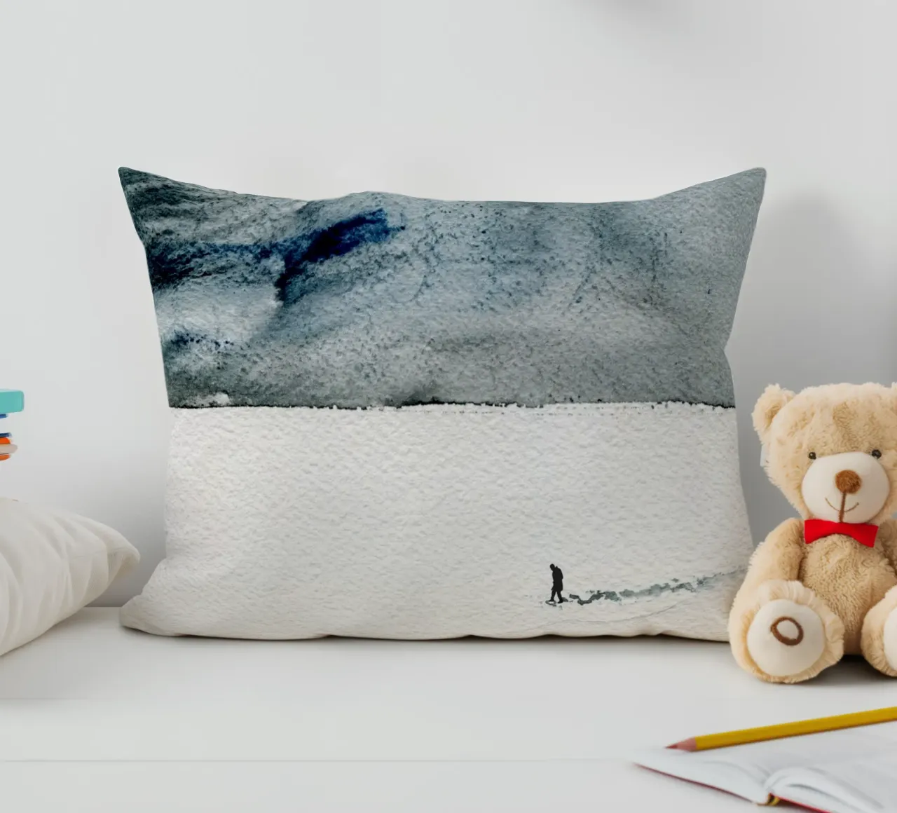 Winter Impression No 11 cuscino da treechild
