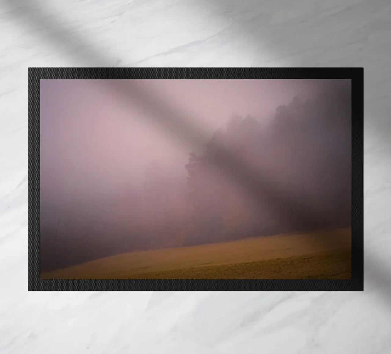 Nebbia nella foresta e nel prato zerbino da Marcus Beckert | Fotografie