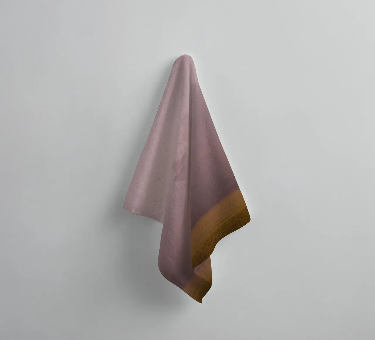 Fog in the forest and meadow towel by Marcus Beckert | Fotografie