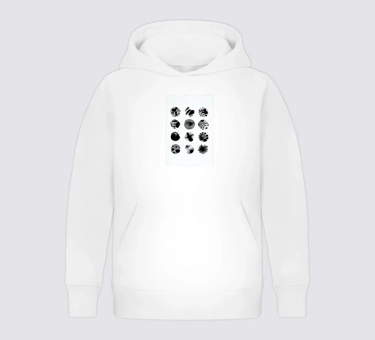 Year of Moons kids hoodie by Laura O'Connor