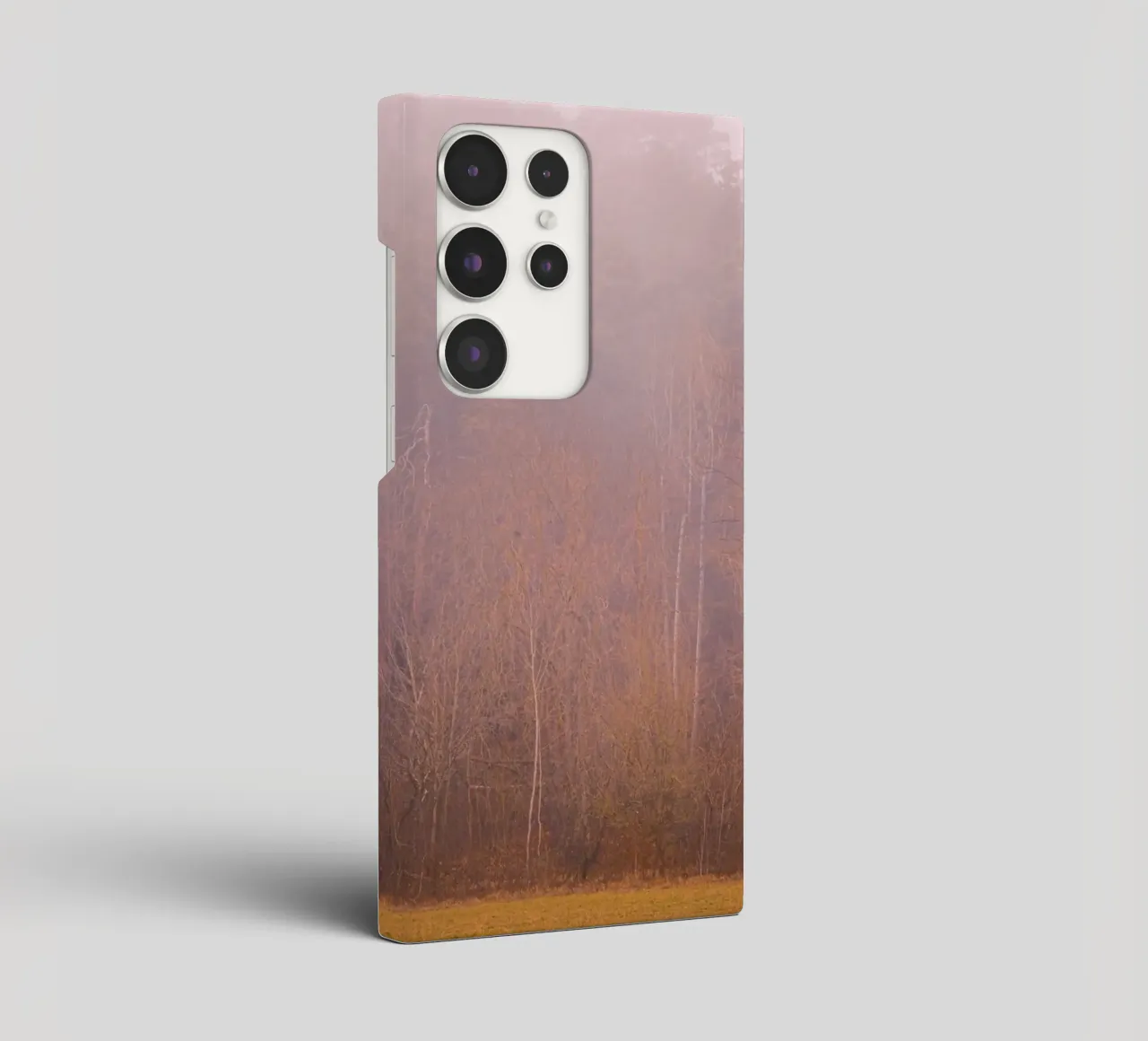 Nebbia in una foresta in autunno cover samsung da Marcus Beckert | Fotografie