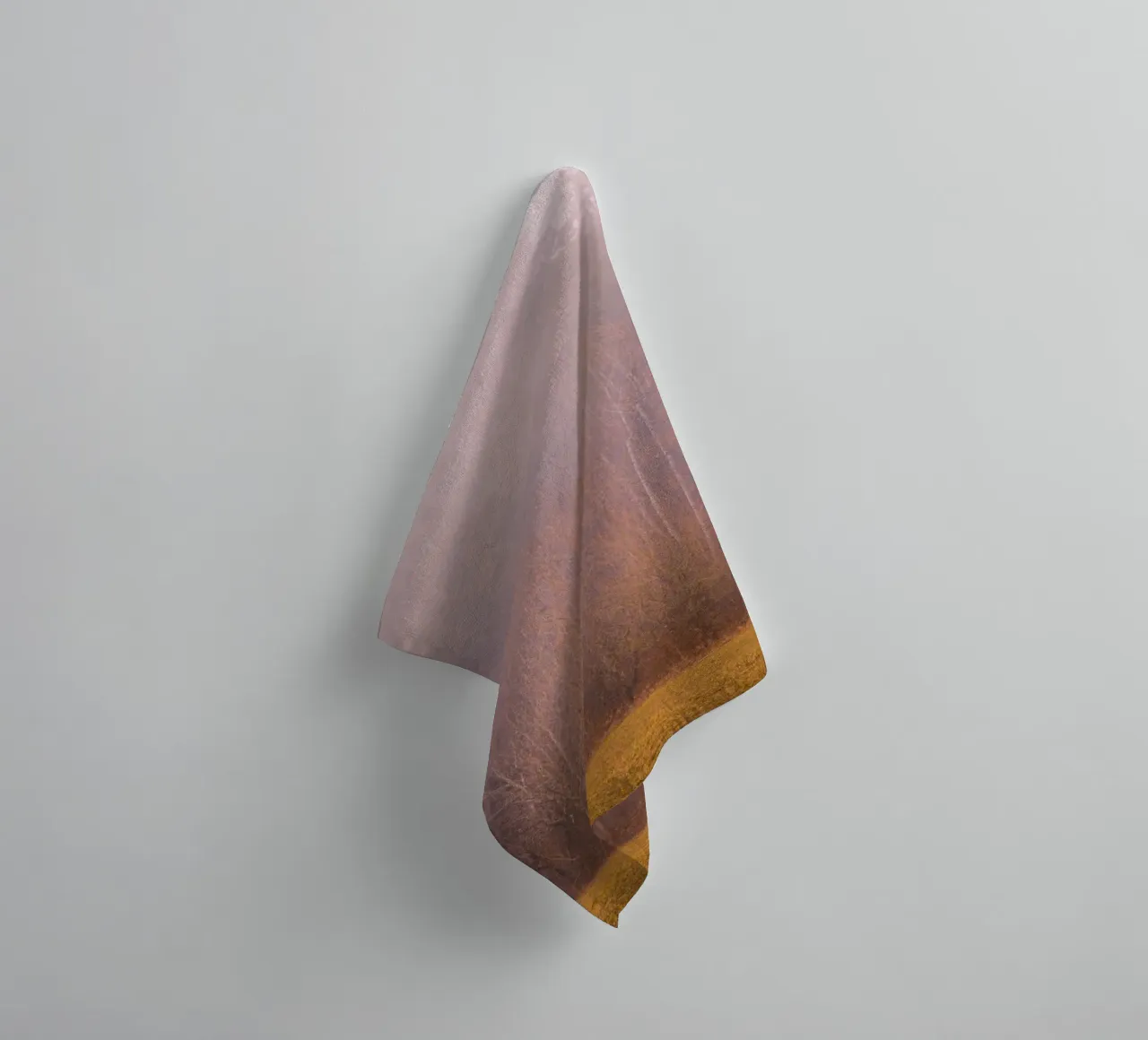 Nebbia in una foresta in autunno asciugamano da bagno da Marcus Beckert | Fotografie