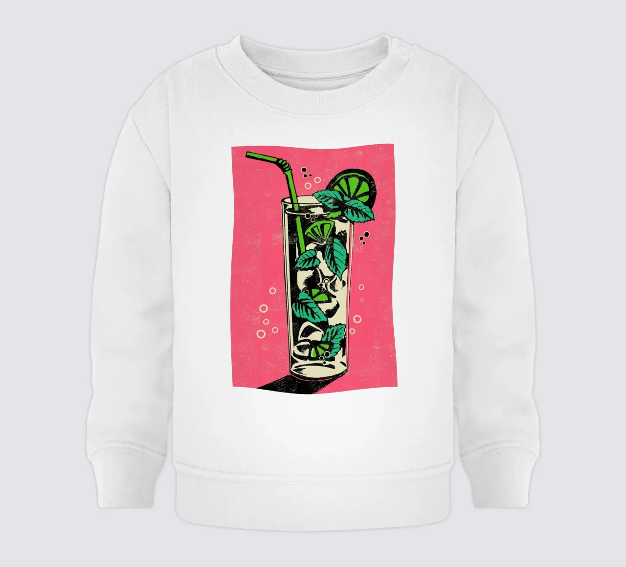 Mojito felpa neonato da Rocket68