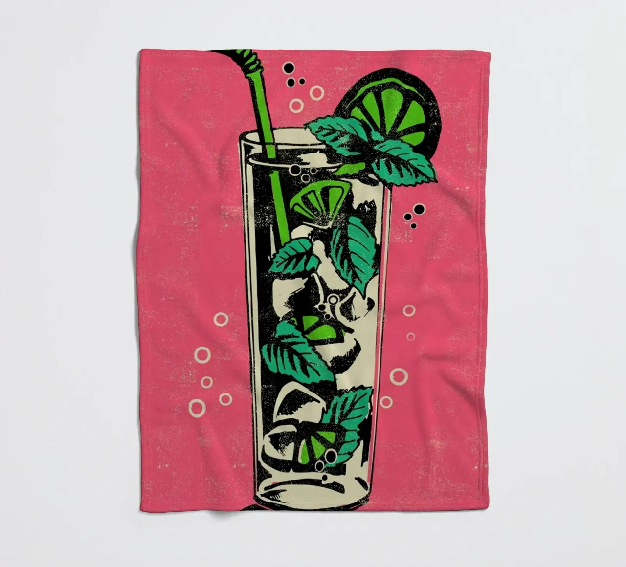 Mojito Fleecedecke von Rocket68