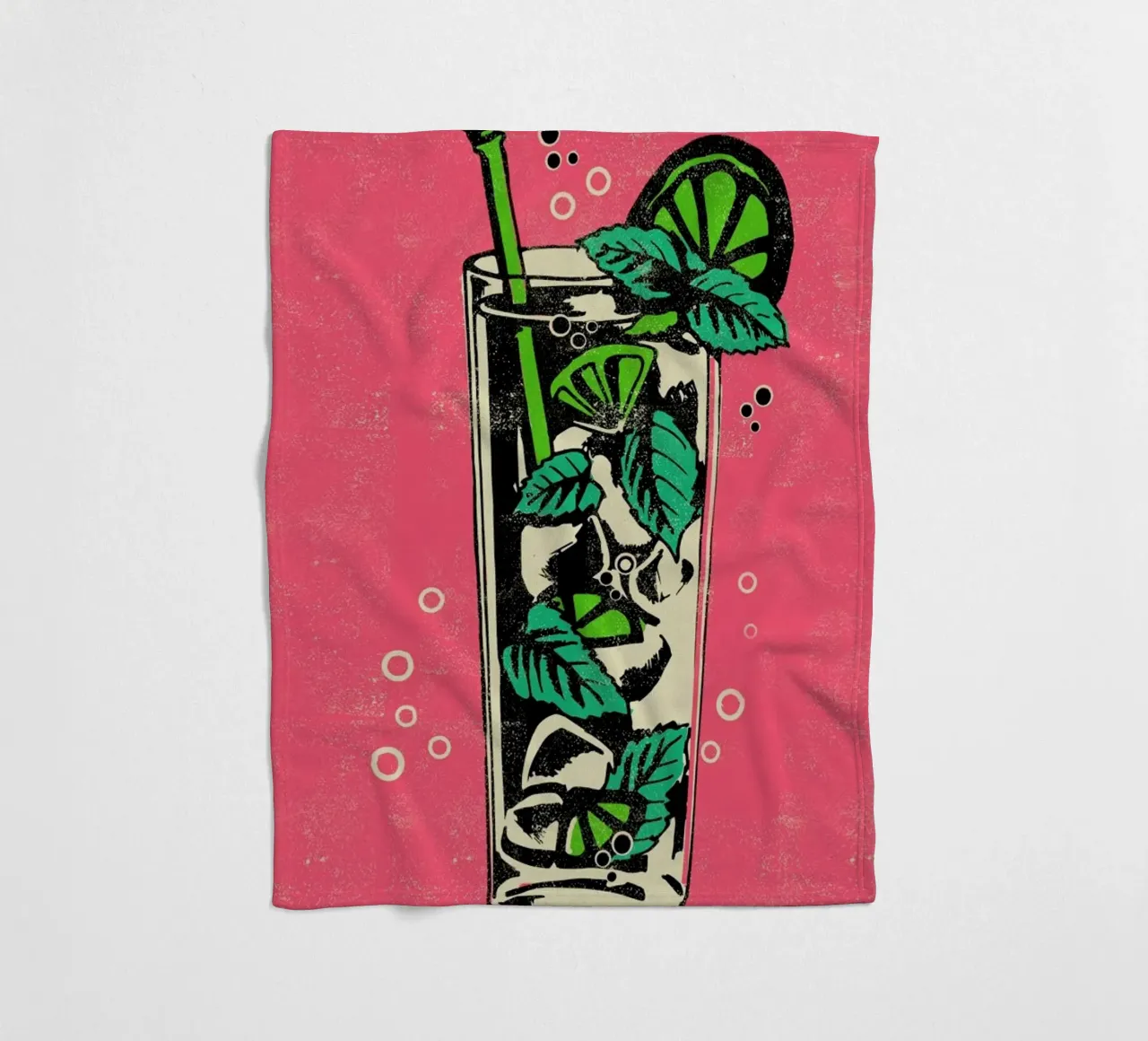 Mojito Fleecedecke von Rocket68