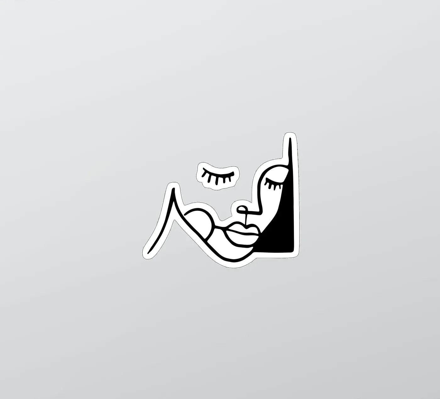 Lucida sticker van Ninhol
