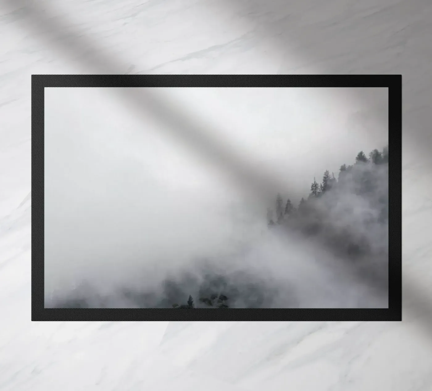 Above Clouds Fußmatte von Studio Nahili