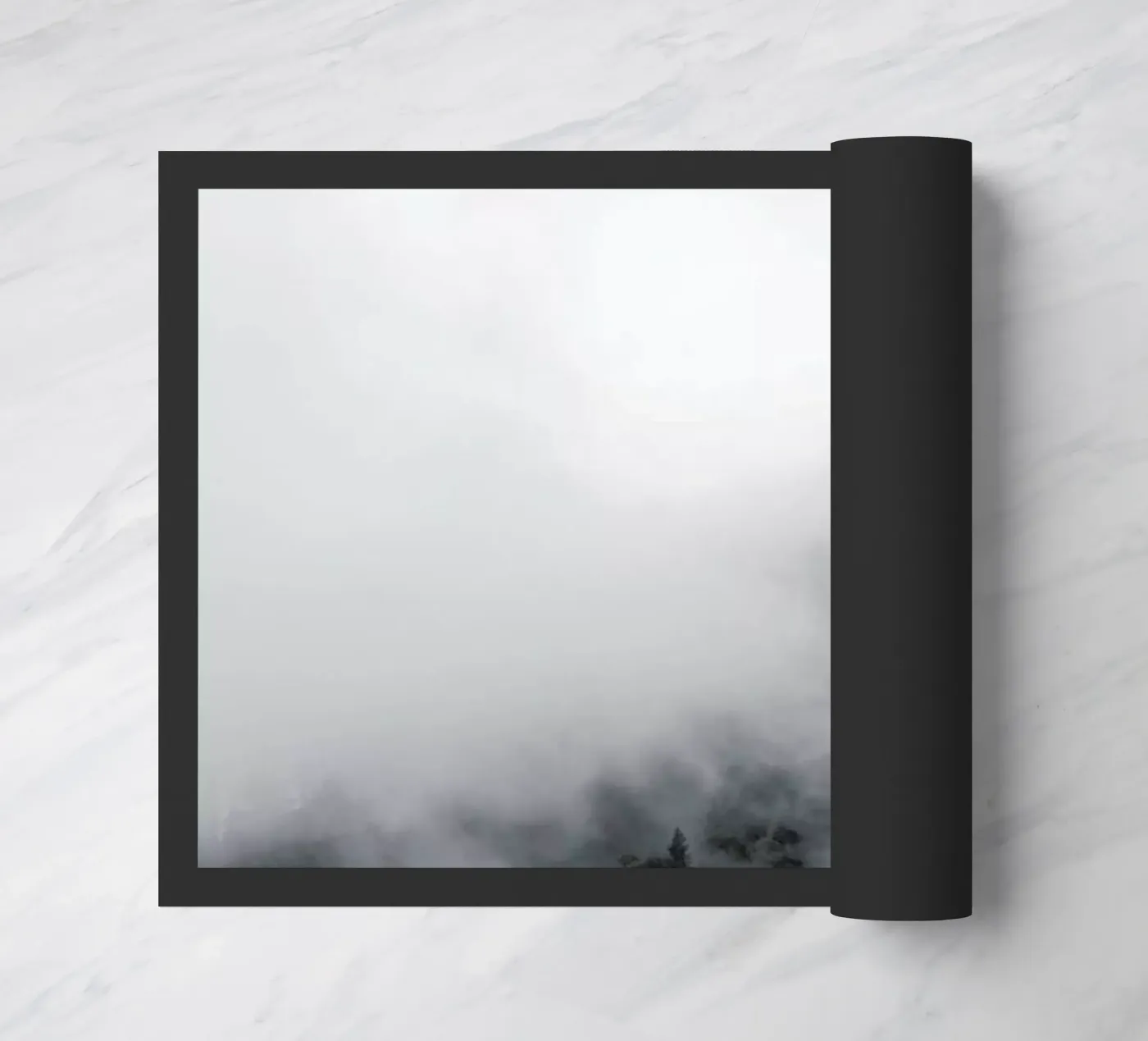 Above Clouds Fußmatte von Studio Nahili