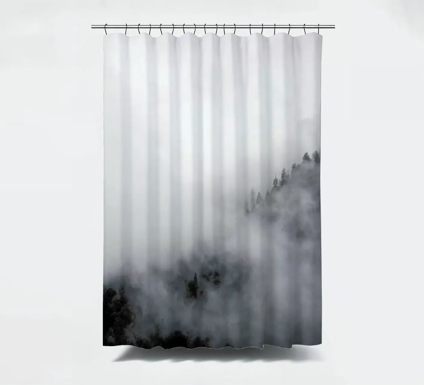 Above Clouds Duschvorhang von Studio Nahili