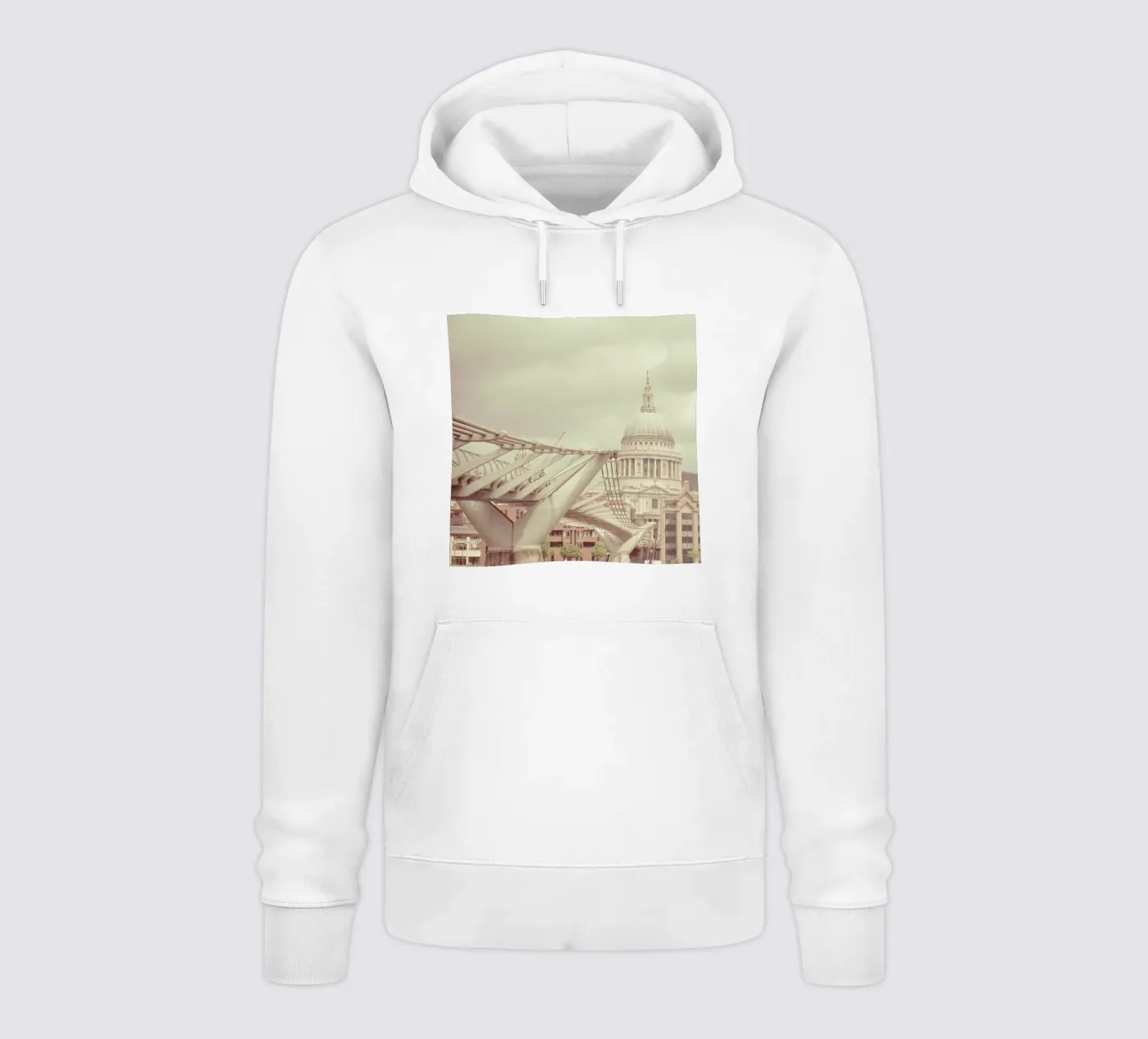 Millenium Square hoodie by Keri Bevan