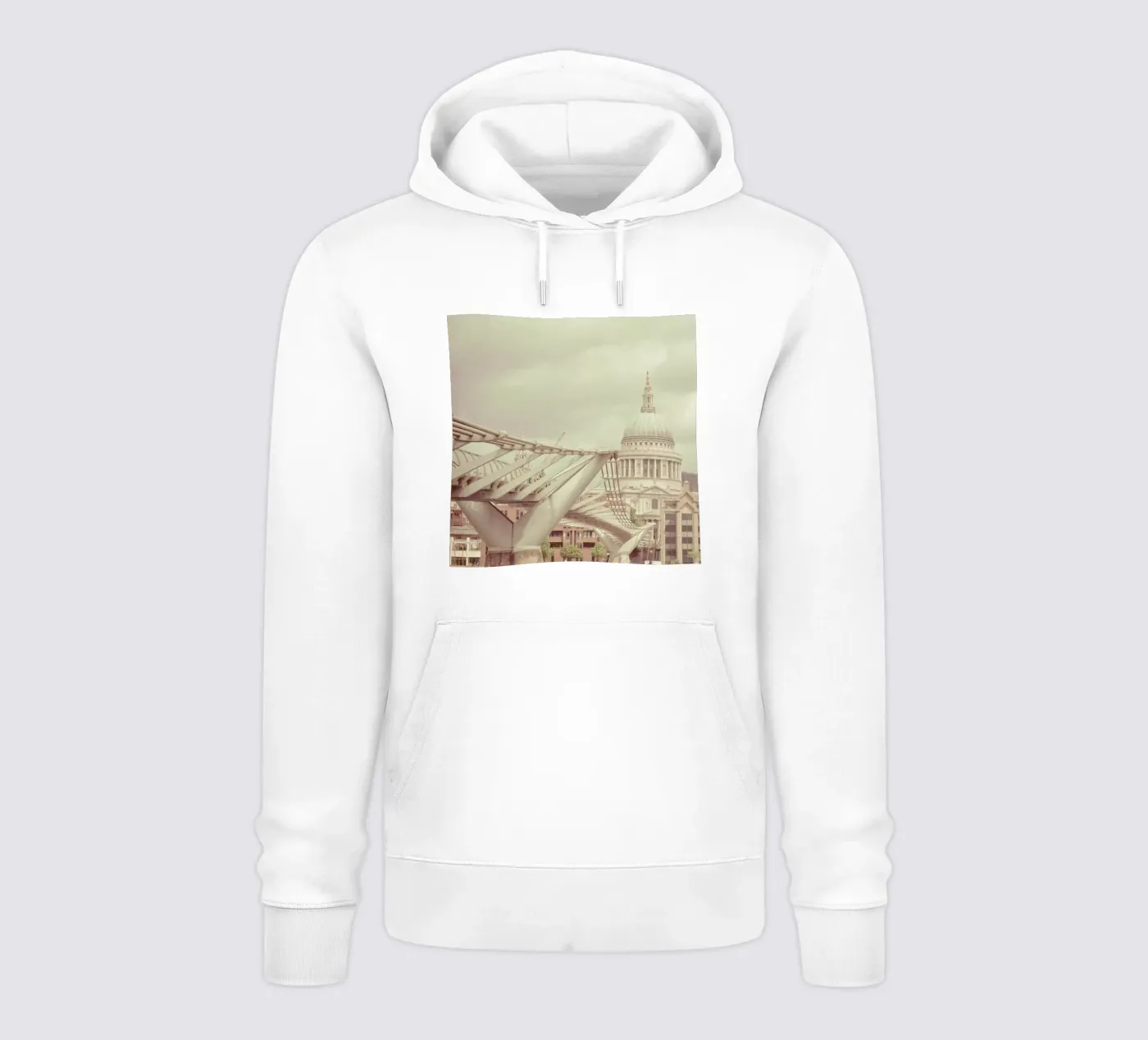 Millenium Square hoodie by Keri Bevan
