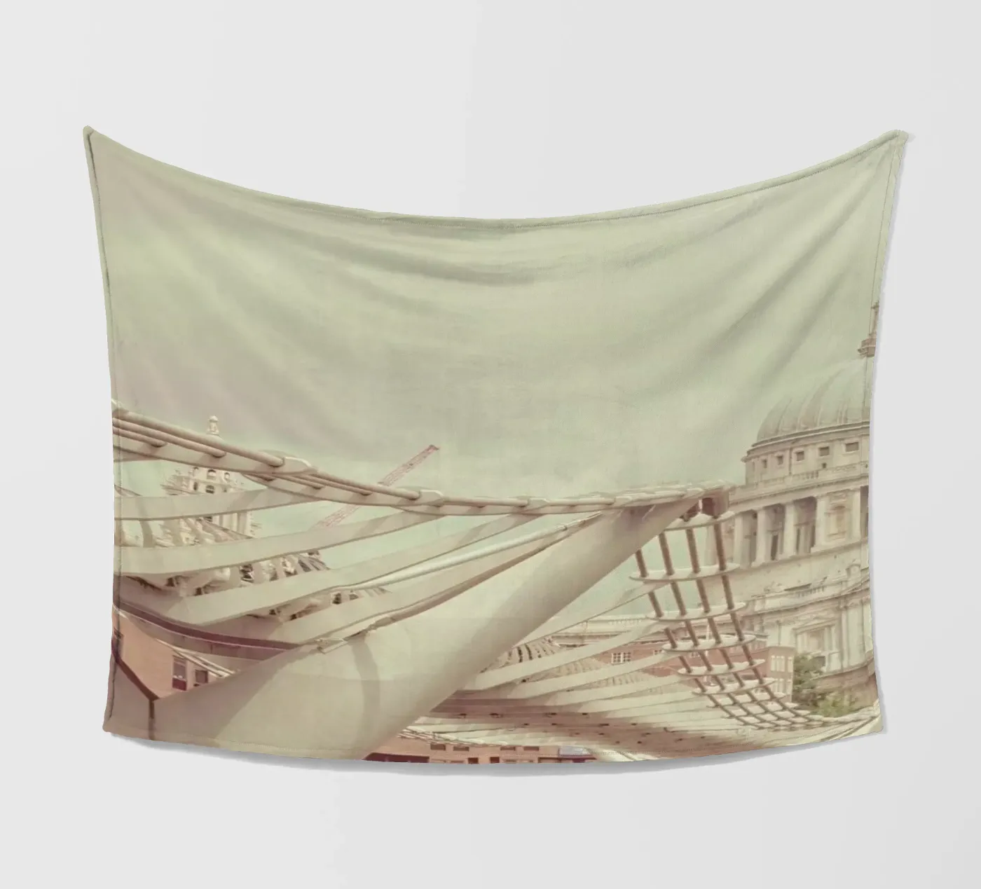 Millenium Square fleece blanket by Keri Bevan