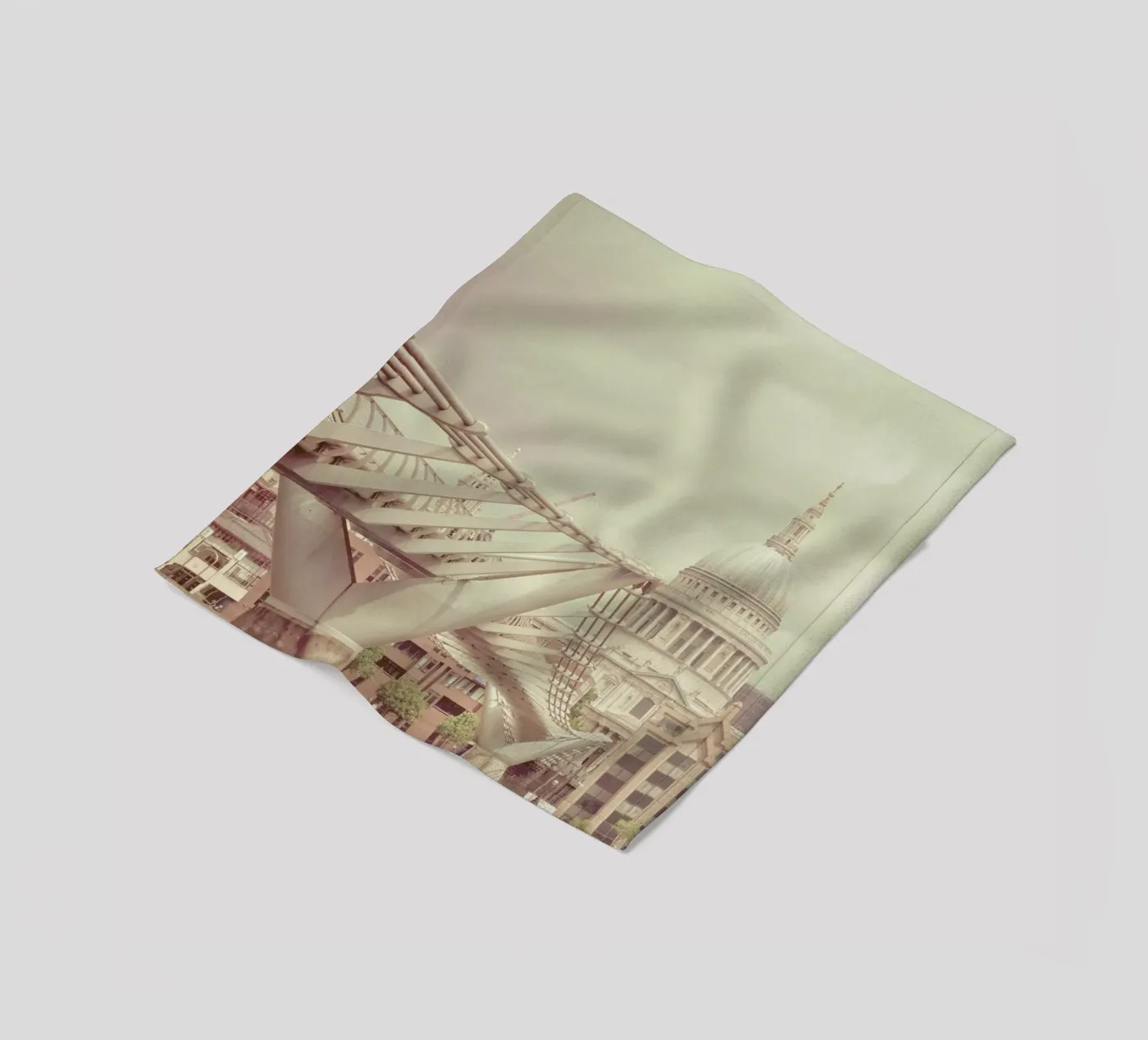 Millenium Square fleece blanket by Keri Bevan