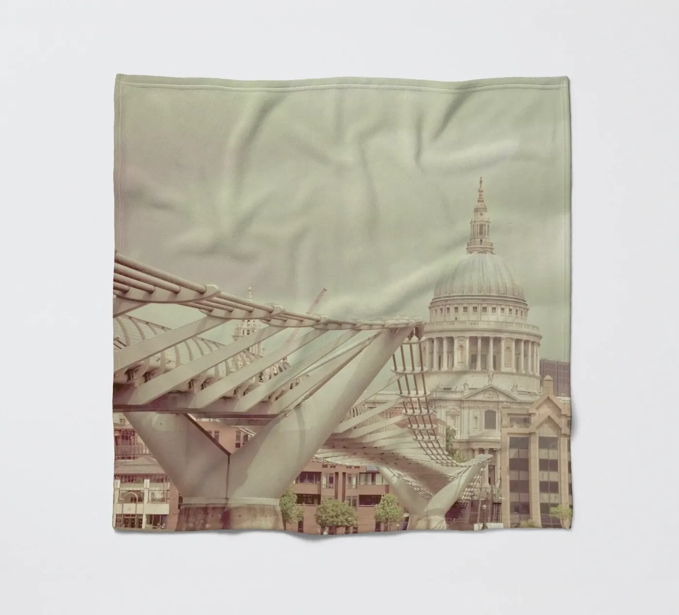 Millenium Square fleece blanket by Keri Bevan