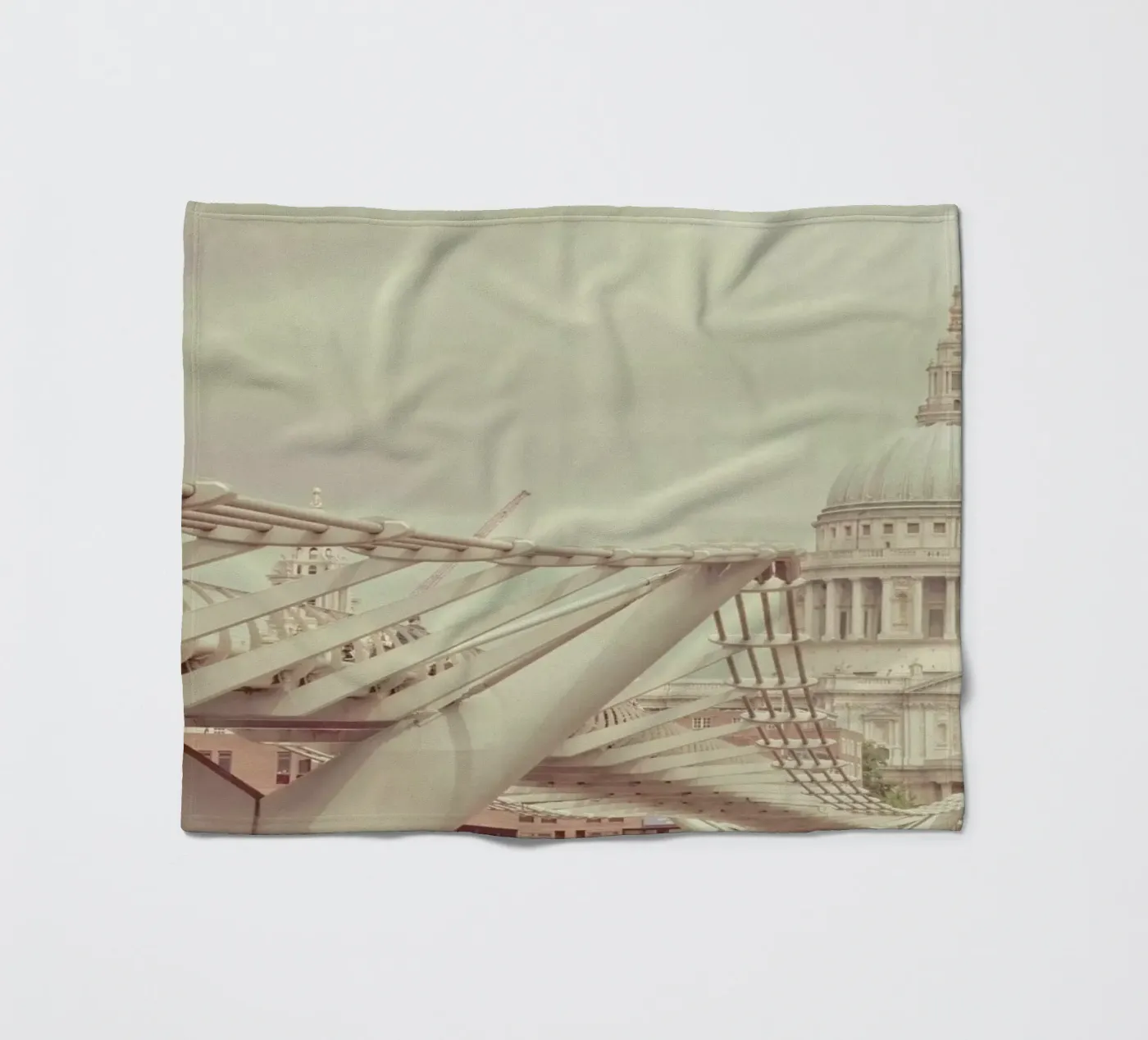 Millenium Square plaid polaire de Keri Bevan