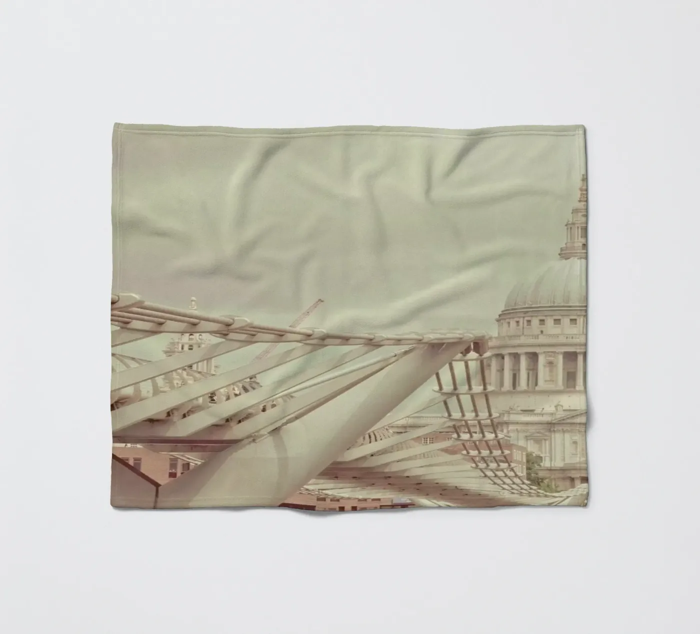 Millenium Square fleece blanket by Keri Bevan